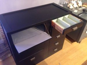 1930's Handmade Wooden Cabinet