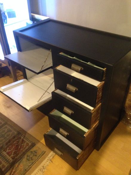 1930's Handmade Wooden Cabinet