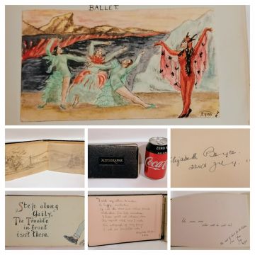 1940's Autograph Book