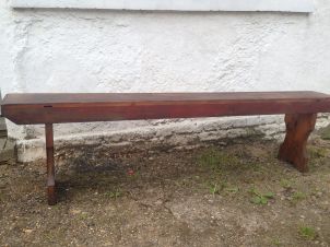 1940's London Underground Bench