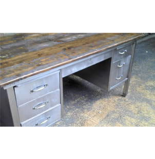 1950's Steel Desk