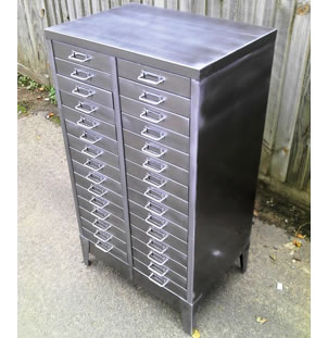 1950s 30 Drawer Cabinet