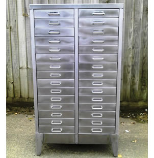 1950s 30 Drawer Cabinet