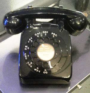 1950s Black Telephone (Converted)