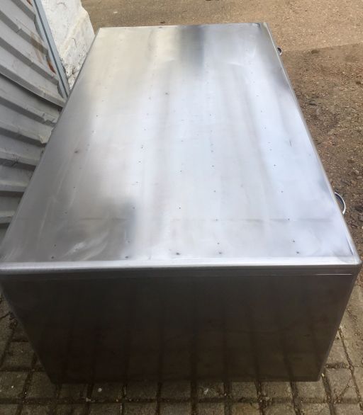 1950s polished tanker desk