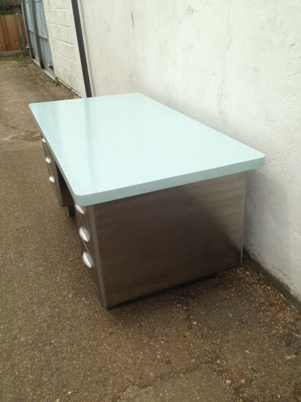 1950's Twin Pedestal Desk