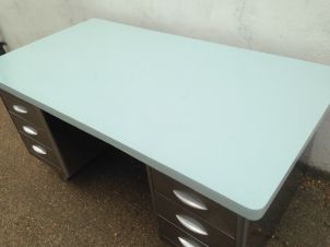 1950's Twin Pedestal Desk