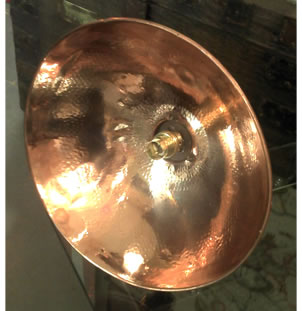 1960's Heat Lamp Table Light
