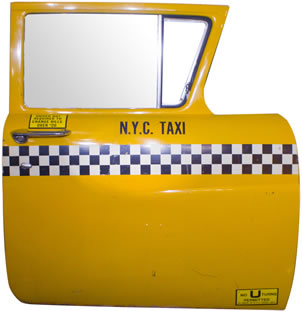 1960s Nyc Taxi Door Mirror