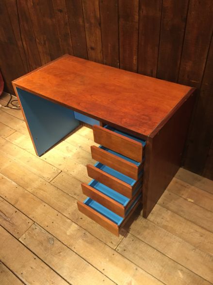1960s wooden desk