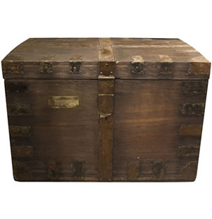 1870s Silver Chest