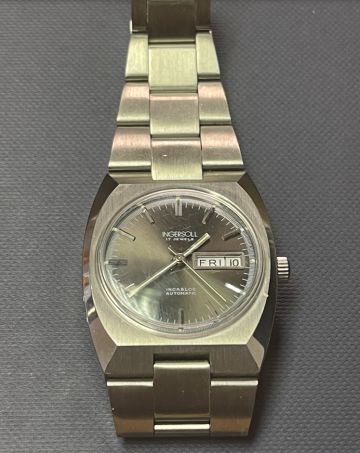 1980 Ingersoll 17 Jewel Day Date Automatic