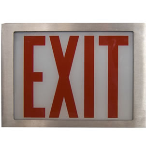 American Exit Sign