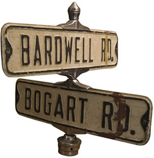 American Street Sign