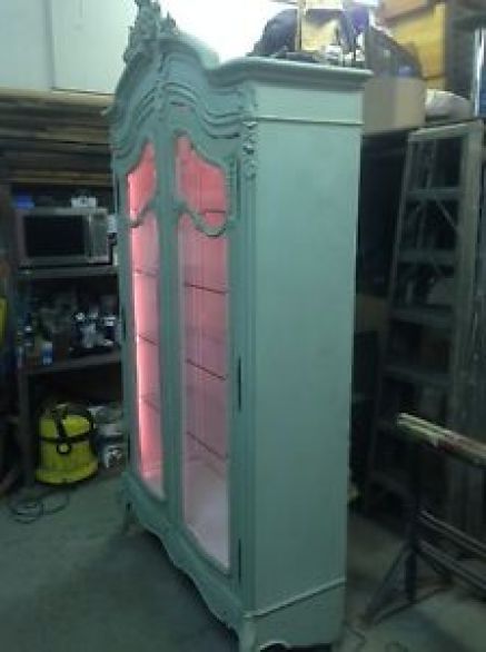 Antique French Armoire/Vitrine