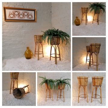 Bamboo Plant Stands