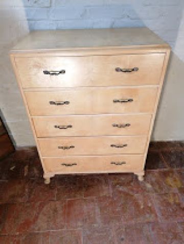Burr Walnut Chest of Draws