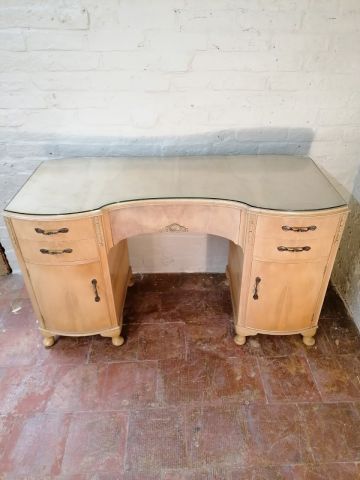 Burr Walnut Dressing Table