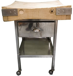 Butchers Block Trolley