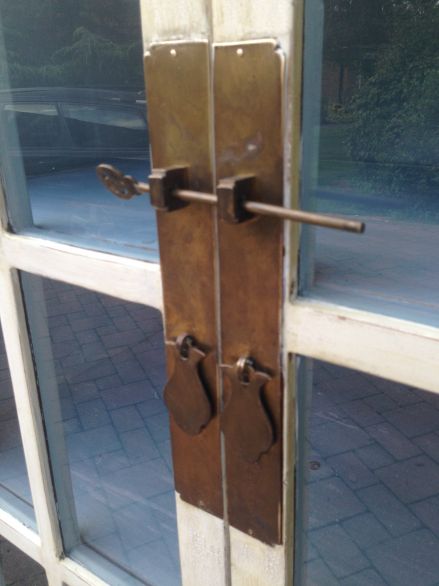 Chinese Cabinet with Swedish Blue Interior