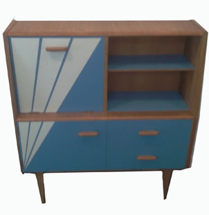 1960s Upcycled Cocktail Cabinet