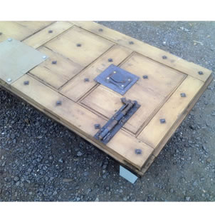 Victorian Dartmoor Prison Door Table