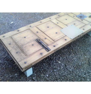 Victorian Dartmoor Prison Door Table