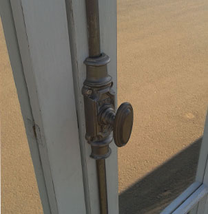 French Window Doors Mirror