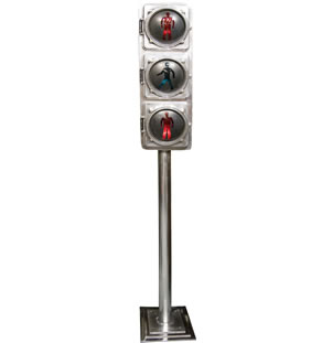 Eastern Europe Pedestrian Light