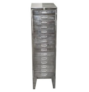 Fifteen Drawer Filing Cabinet Small