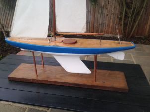 Giant 1960's Pond Yacht