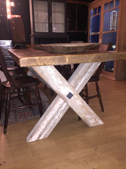 Hand made dining table