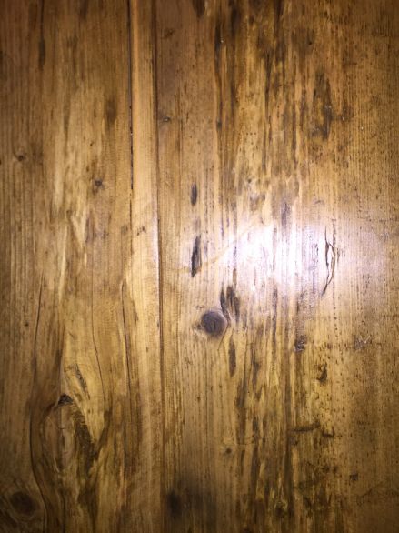 Hand made dining table