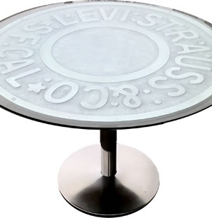 Levi Button Table