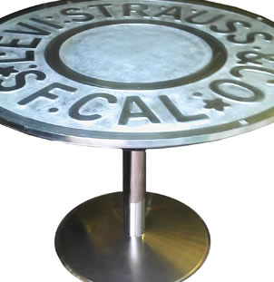 Levi Button Table
