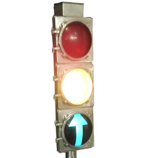 NYC Aluminium Traffic Light