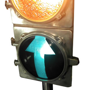 NYC Aluminium Traffic Light