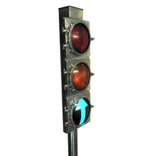 NYC Aluminium Traffic Light