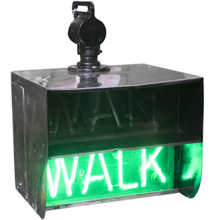 Nyc Wait Walk Sign