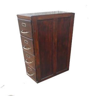 Oak filing cabinet C.1910