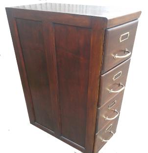 Oak filing cabinet C.1910