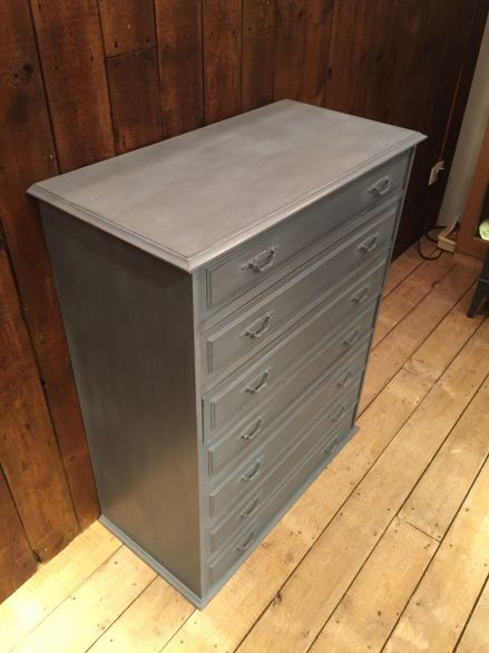 Painted chest of drawers