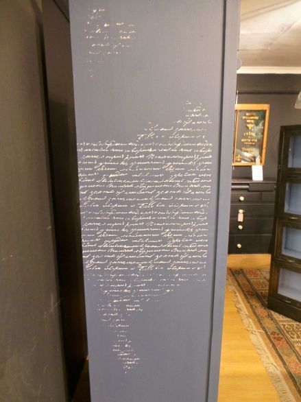 Painted display case