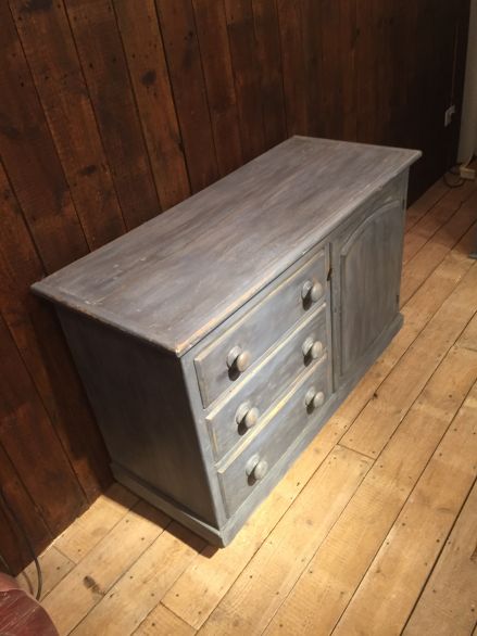 Painted vintage sideboard