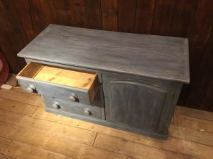 Painted vintage sideboard