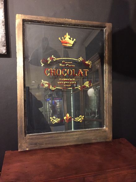 Painted vintage window