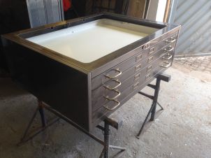 Plans Chest/Display Table