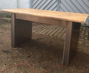 Polished desk/table