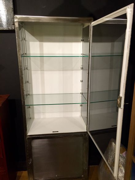 Polished medical cabinet