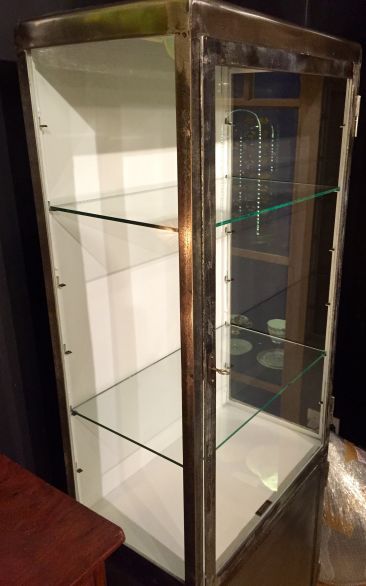 Polished medical cabinet